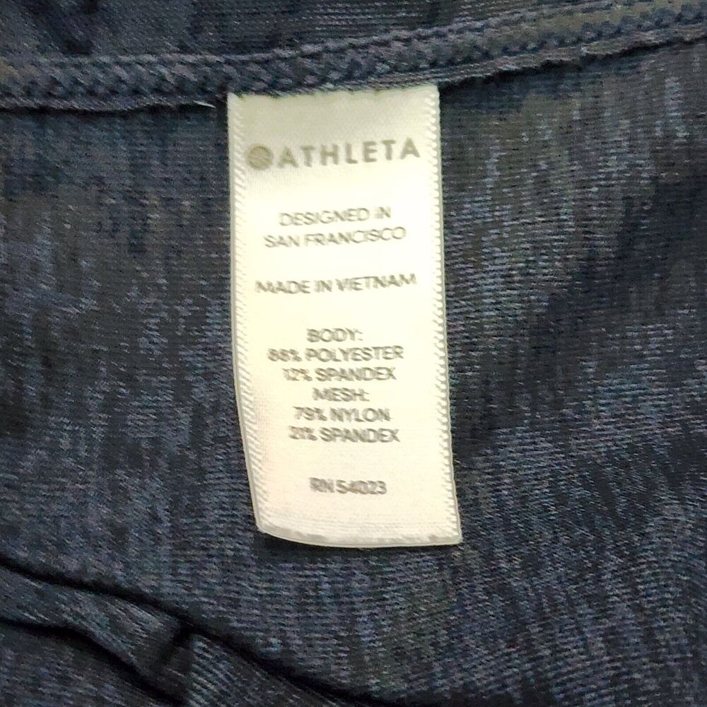 Athleta Women's Blue Uptempo Hoodie Sweatshirt Blue Size S - Picture 7 of 12